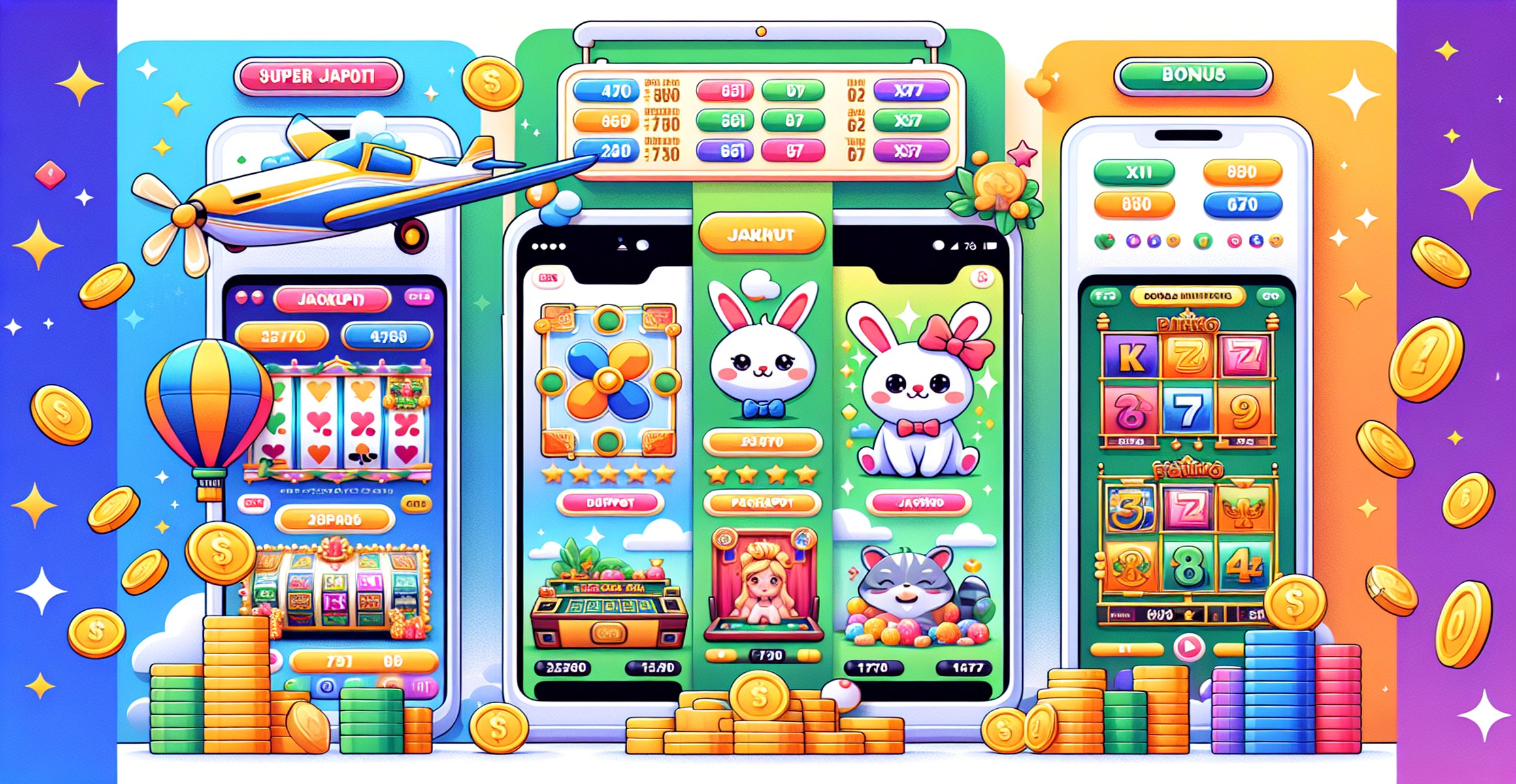 Fortune Rabbit Slots game available at Pak Super Game.